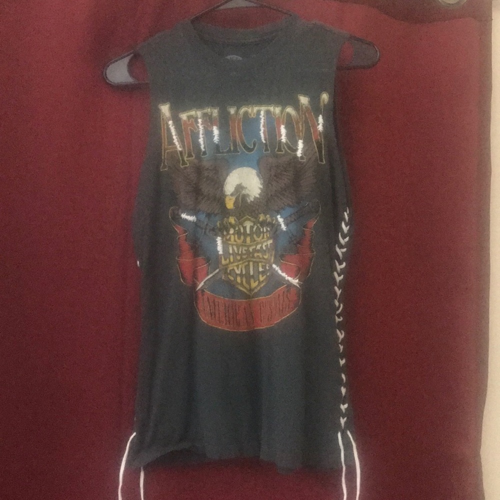 Affliction tank top